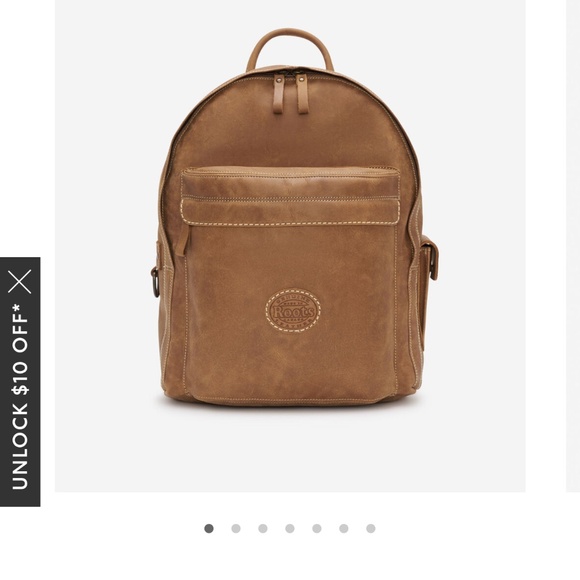Roots Leather Backpack - Picture 4 of 4